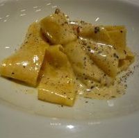 黒トリュフたっぷりのパッパルデッレ・カル…