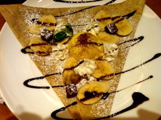 バナーヌのクレープ