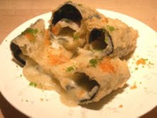 湯葉と穴子のチーズとろり揚げ