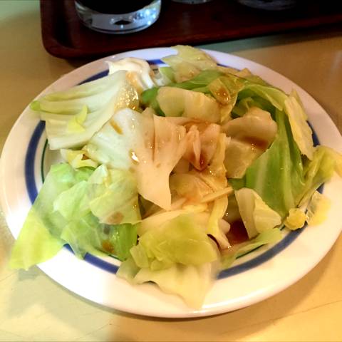 温キャベツサラダ