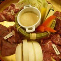 馬焼肉5点盛り合わせ