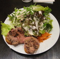 パテ乗せサラダ