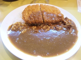 ロースカツカレー