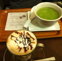 抹茶白玉フロート