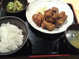 唐揚げ明太子風味