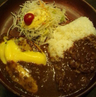 チーズカリーバーグディッシュ