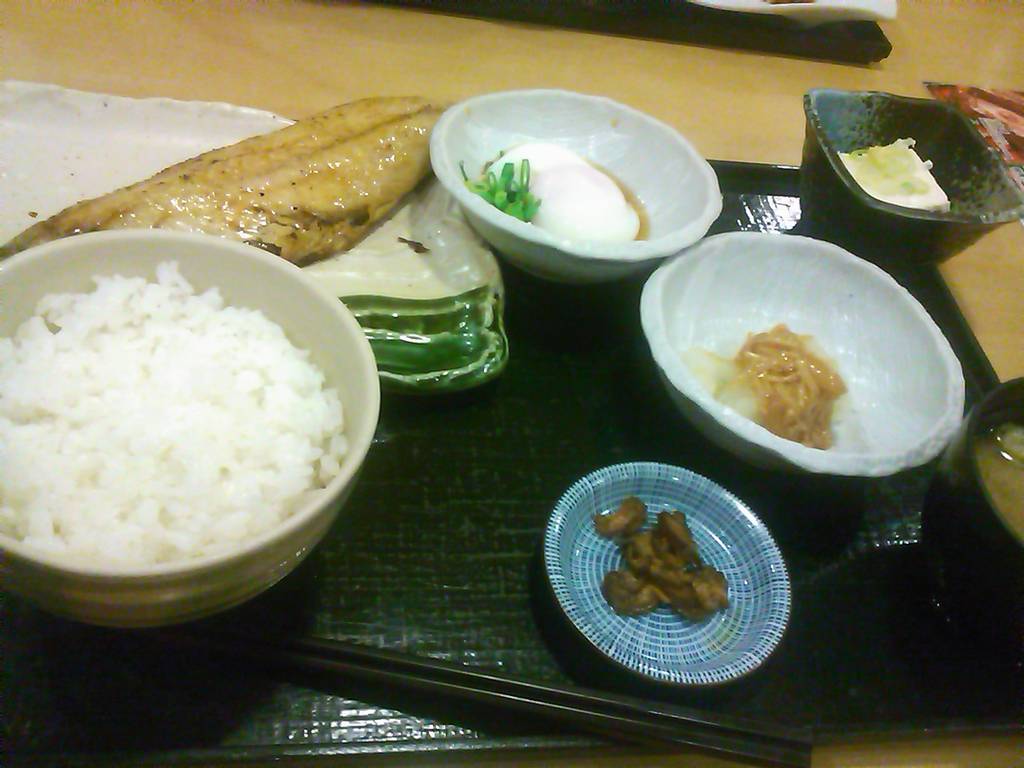 焼きさば定食