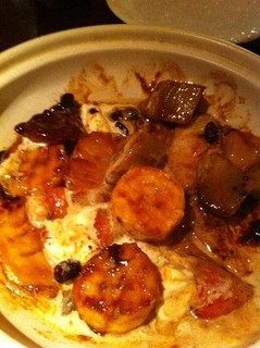 ホットフルーツのタジン鍋