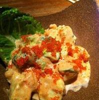 アボカドととびっ子のサラダ