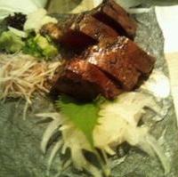 土佐名物かつをの藁焼き塩たたき