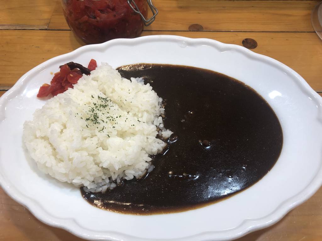 ビーフ黒カリー