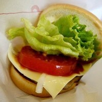 モーニング野菜チーズバーガー