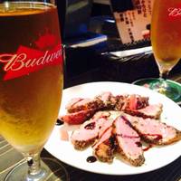 バドワイザーとお肉