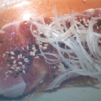 マグロのさっと炙り