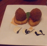 ボルチーニ茸とゴルゴンゾーラのライスコロ…