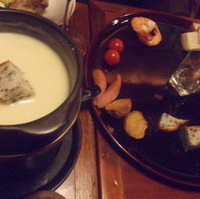 チーズフォンデュ