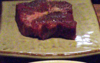 若姫牛のステーキ