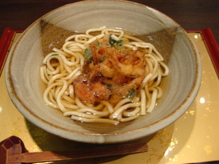 かき揚げうどん