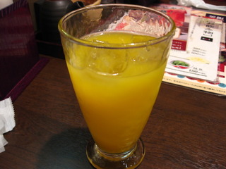 オレンジジュース