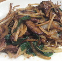 レバニラ炒め定食