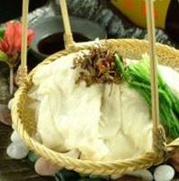 生ゆばのさしみ