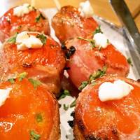 トマトの豚巻チーズ串