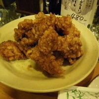 若どりのニンニク醤油唐揚げ