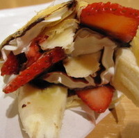 いちご＆バナナチョコ生クリーム