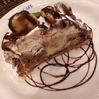 チョコとバナナのタルト