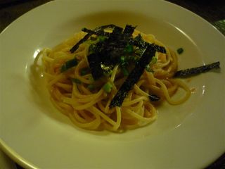 たらこのスパゲティ