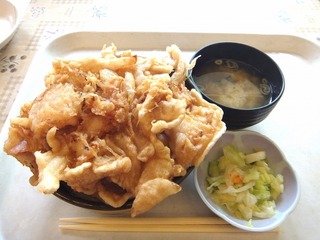 いかのかき揚げ丼