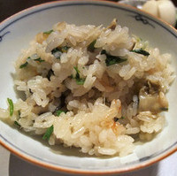 牡蠣の炊き込みご飯