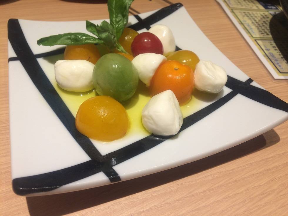 【北海道産】カラフルトマトの水玉カプレーゼ