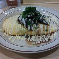 カルビからしマヨネーズオムライス