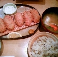 かきフライ定食