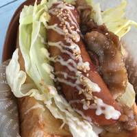 トーストドックの沖縄あぐー豚の生姜焼き