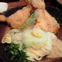 かしわ天ぶっかけ