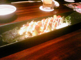 鮪とアボカドのカルパッチョ