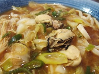 牡蠣広島うどん