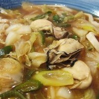 牡蠣広島うどん