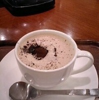 黒焙じ茶のミルク珈琲