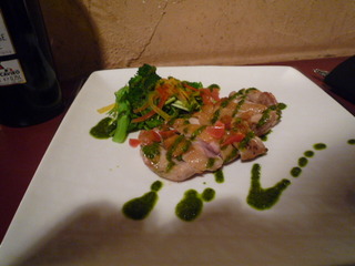 地鶏の岩塩焼き