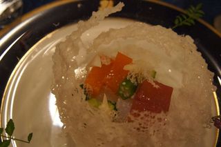 ライスペーパーのドーム