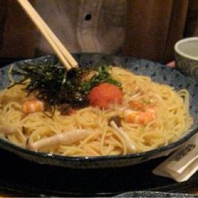 たらこのカルボナーラ