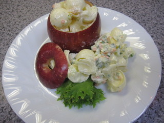 りんごのサラダ