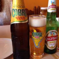 インドビールのコブラとキングフィッシャー