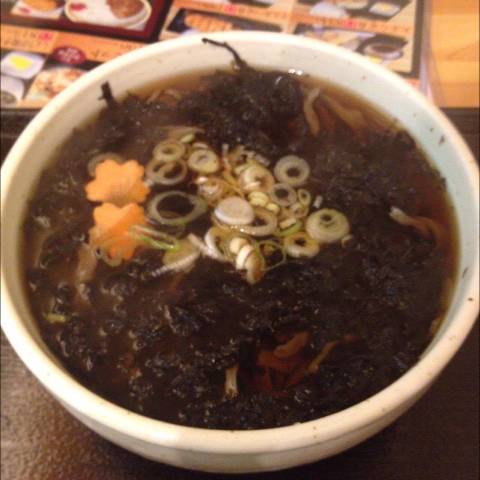 磯のり花巻きそば