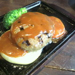 イベリコ豚のハンバーグステーキ