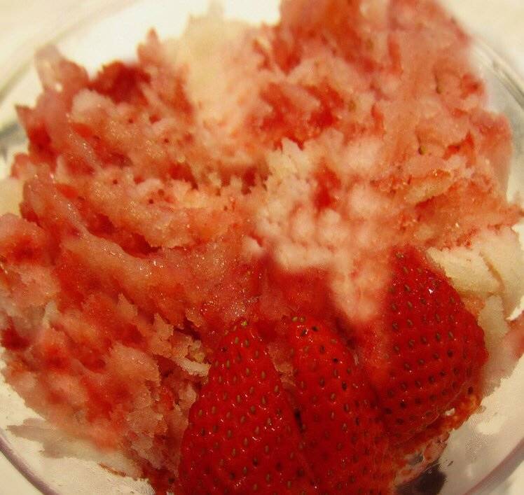 ふわふわかき氷