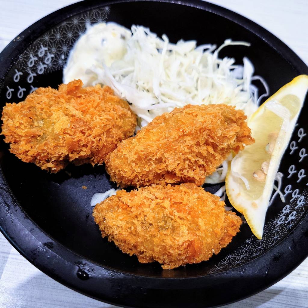 広島県産牡蠣のカキフライ3個(タルタルソース)